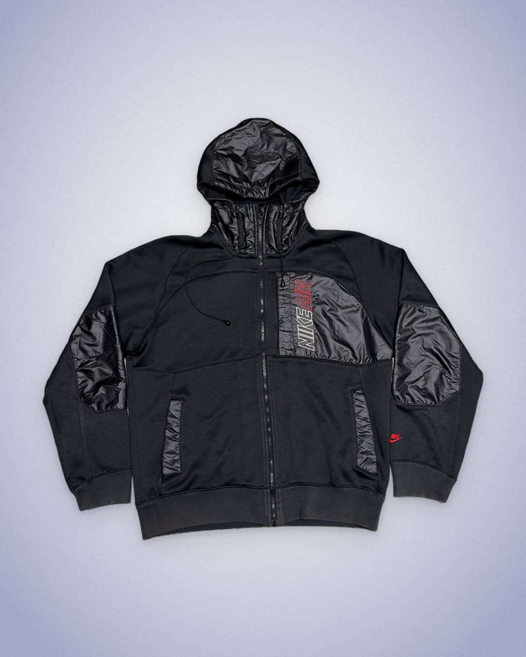 Nike Air Zip-Up Black — 1