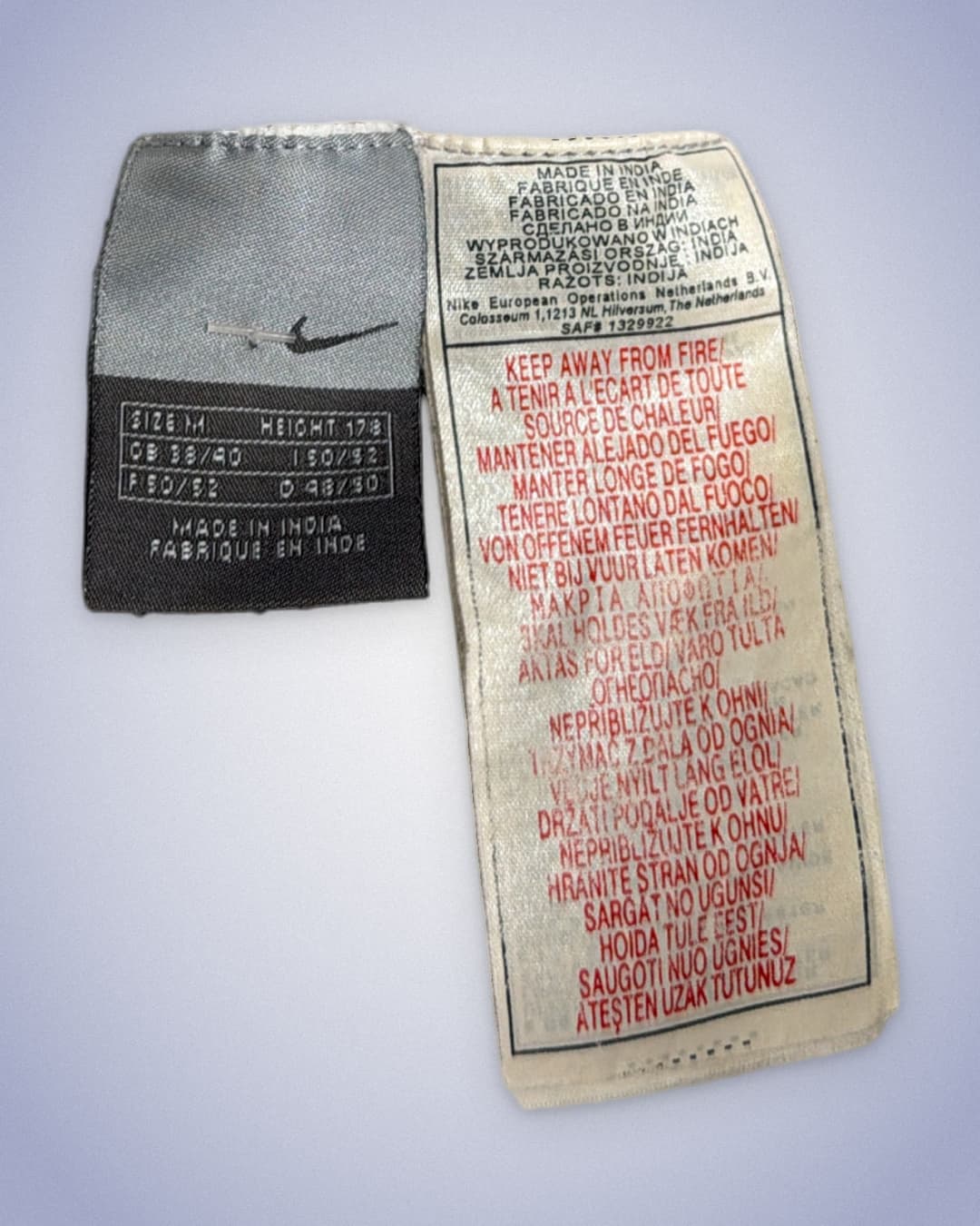Nike AM 360 Trackpants Grey/White — 7