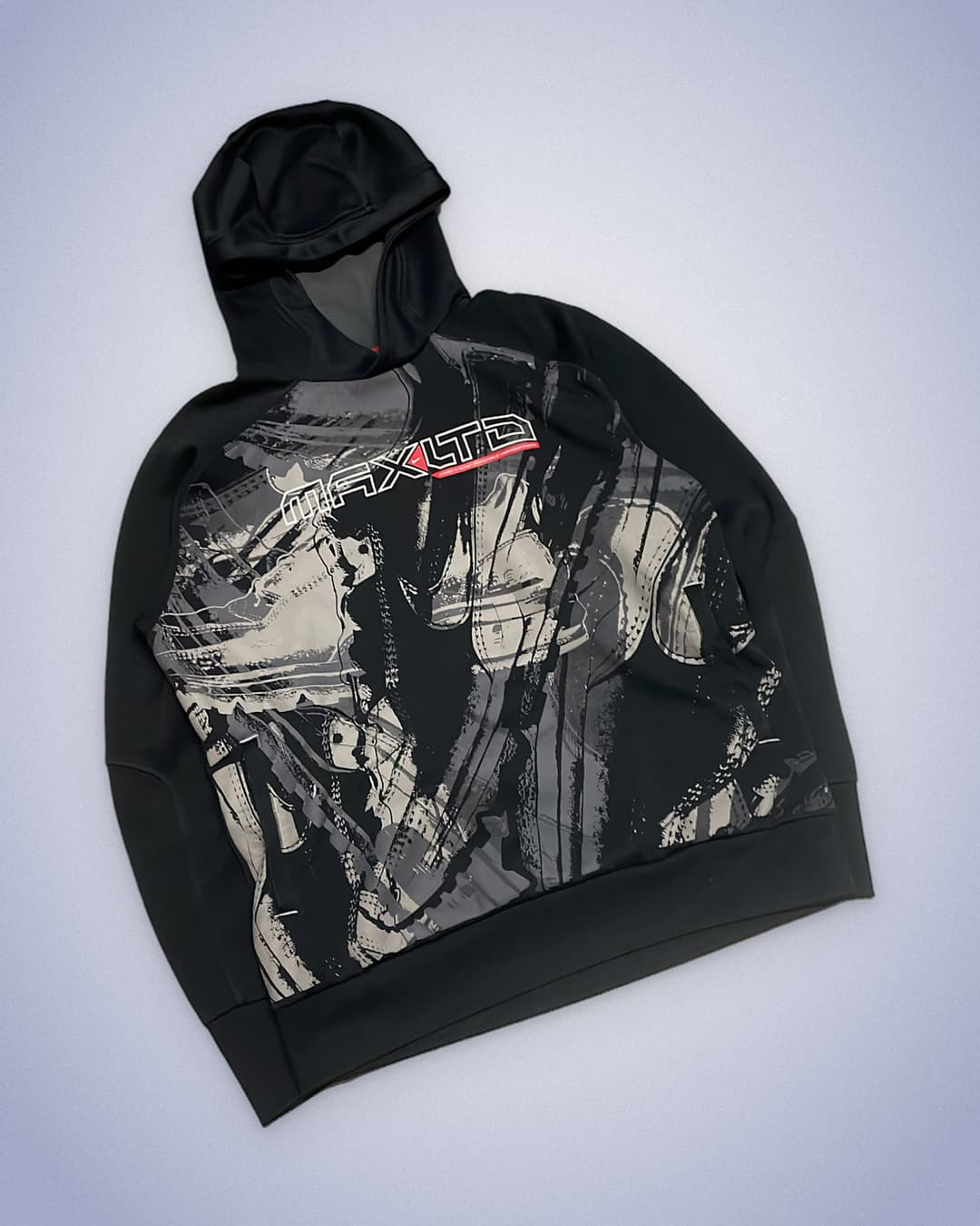 Nike Airmax LTD Hoodie Black/Red — 2