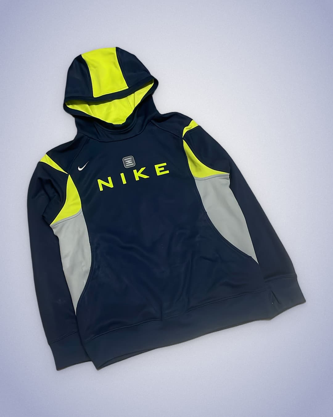 Nike Shox Hoodie Navy/Grey — 1
