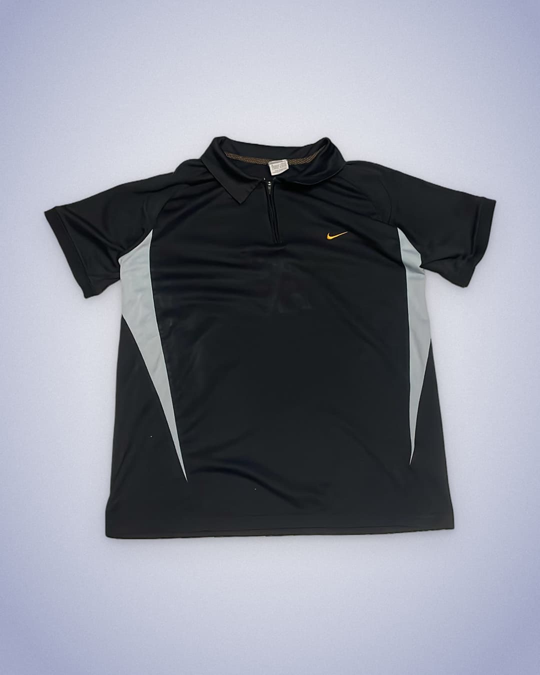 Nike Shox Poloshirt Black/Grey — 2