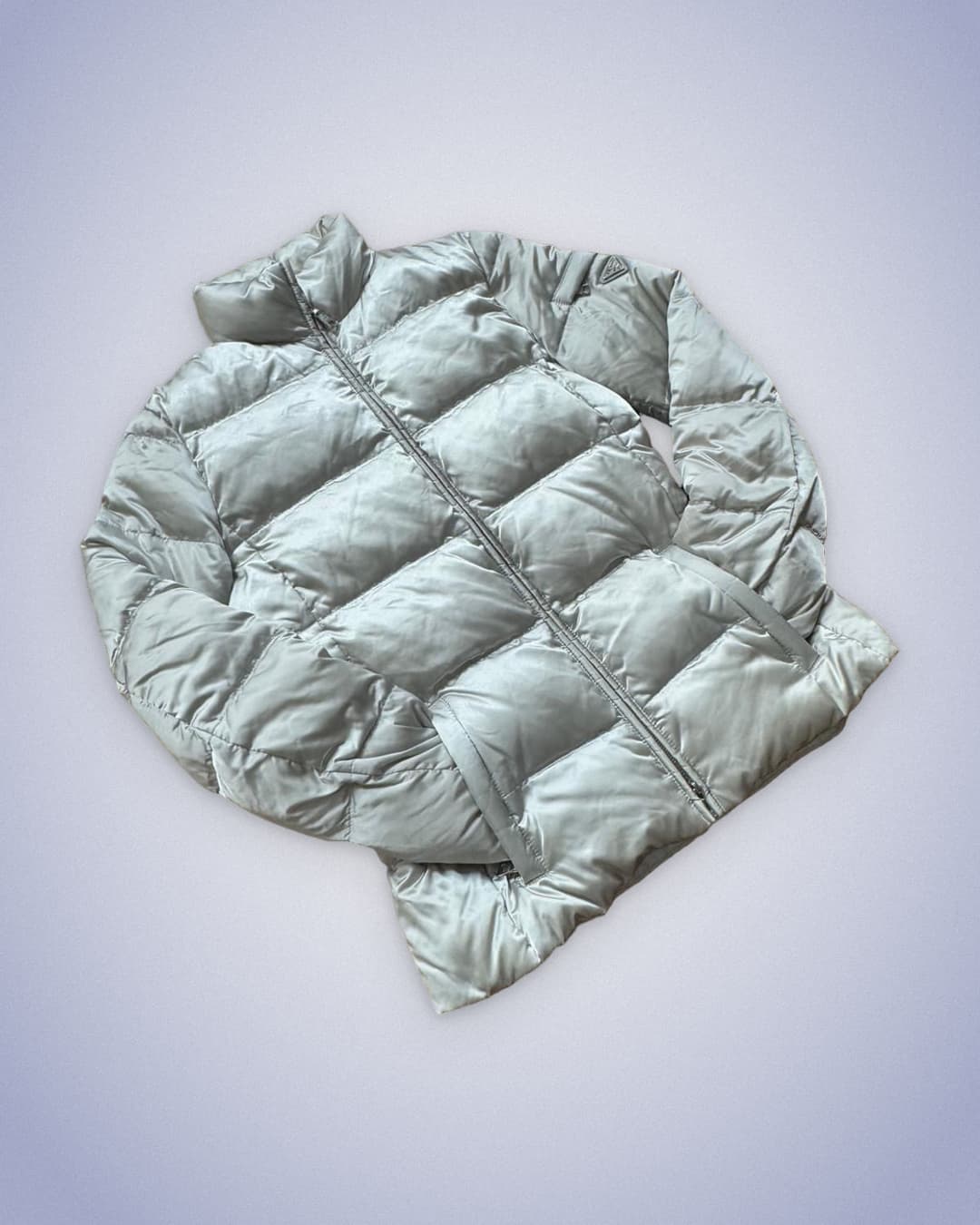 Prada Basic Puffer Beige — 1
