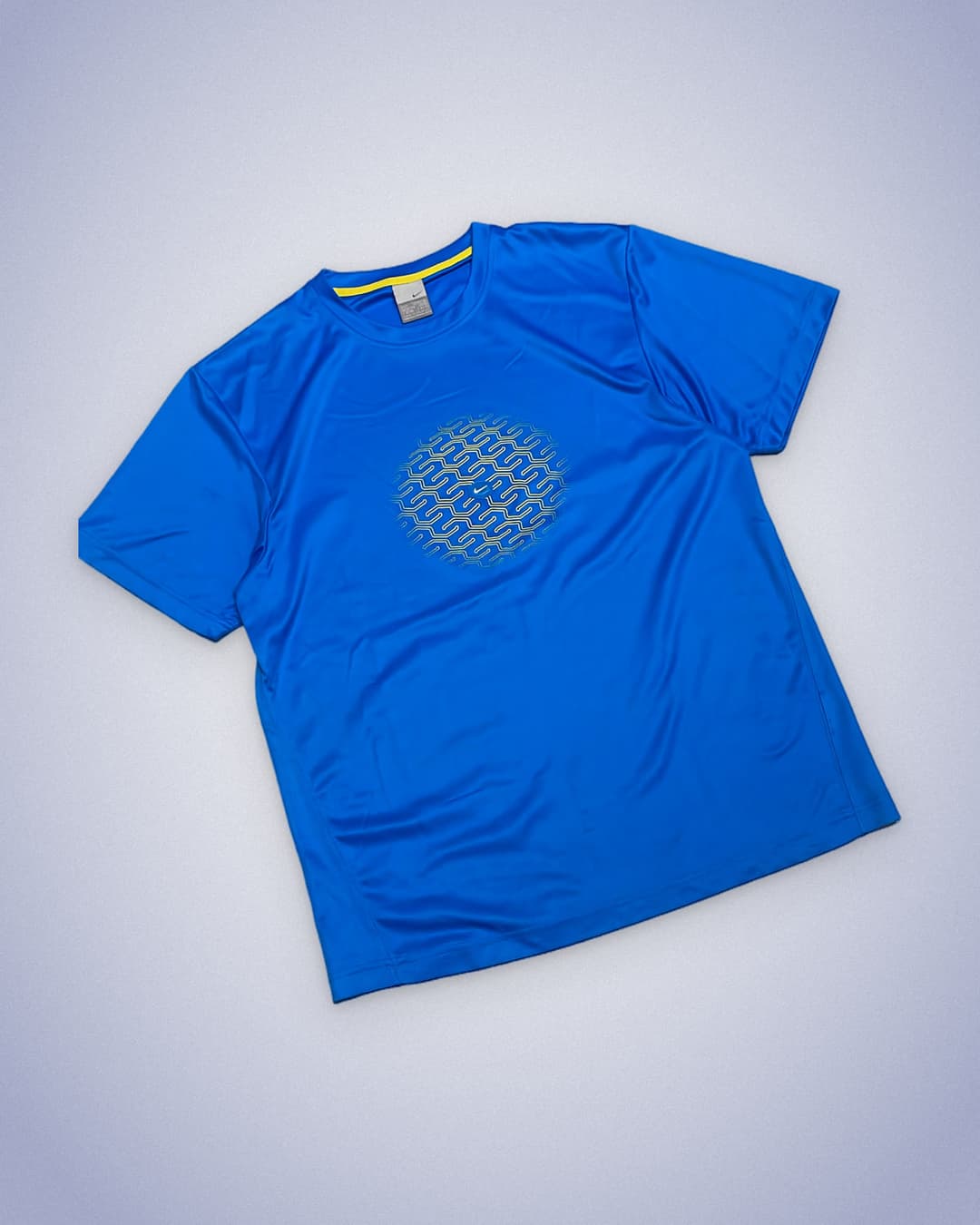 Nike Hex T-Shirt Blue — 2