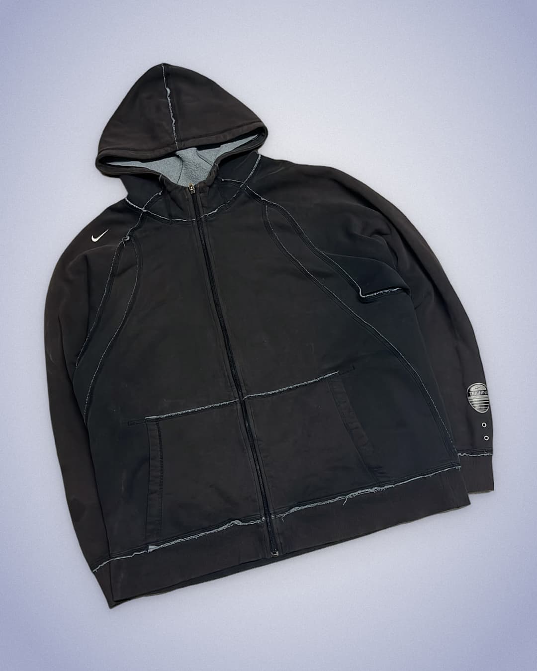 Nike Training Zip-Up Black — 2