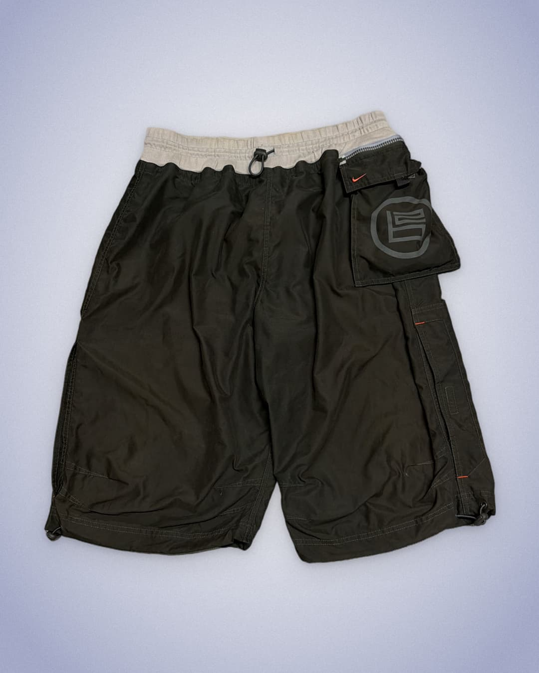 Nike B2 Shorts Olive — 2