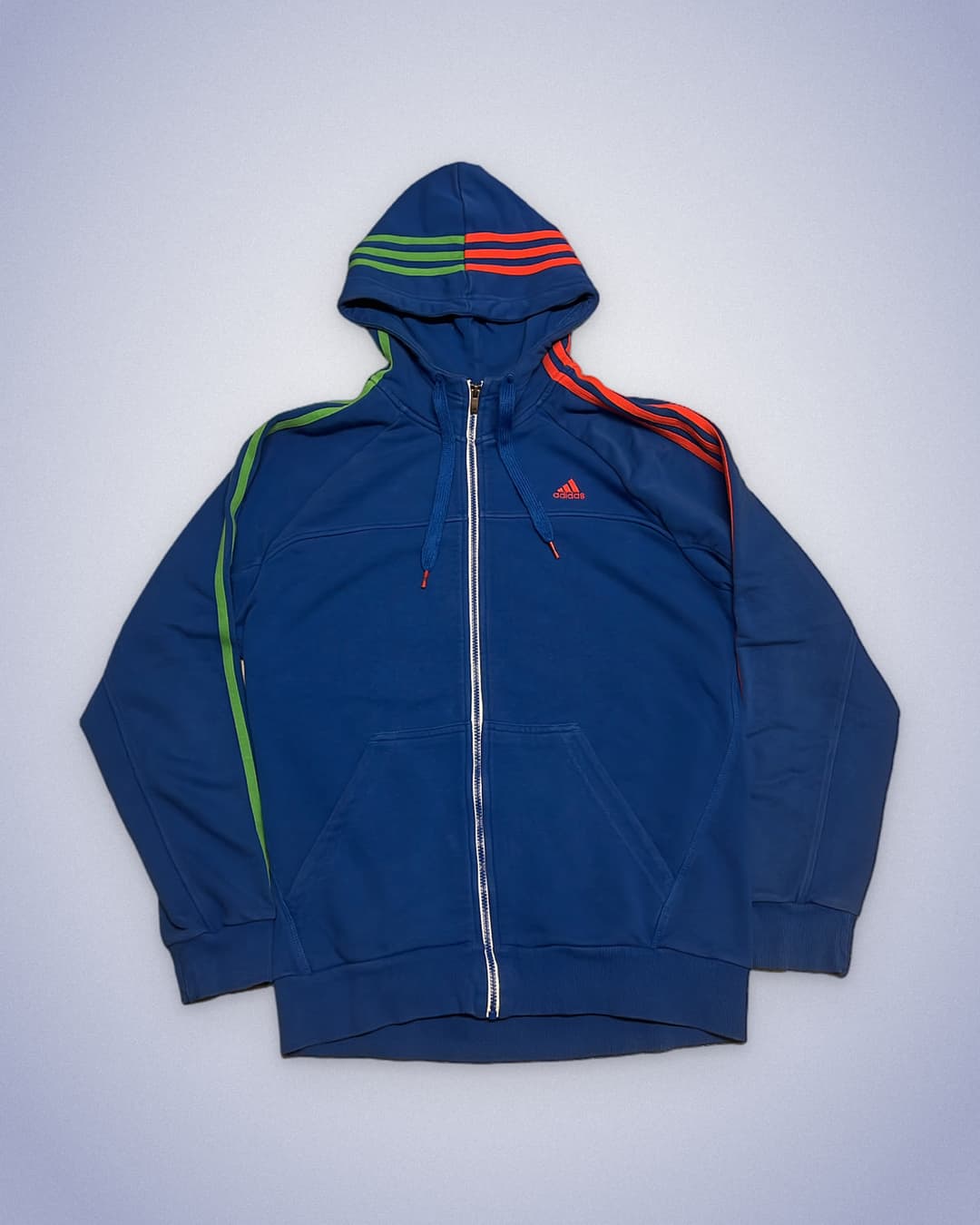 Adidas PE Zip-Up Blue/Red — 1