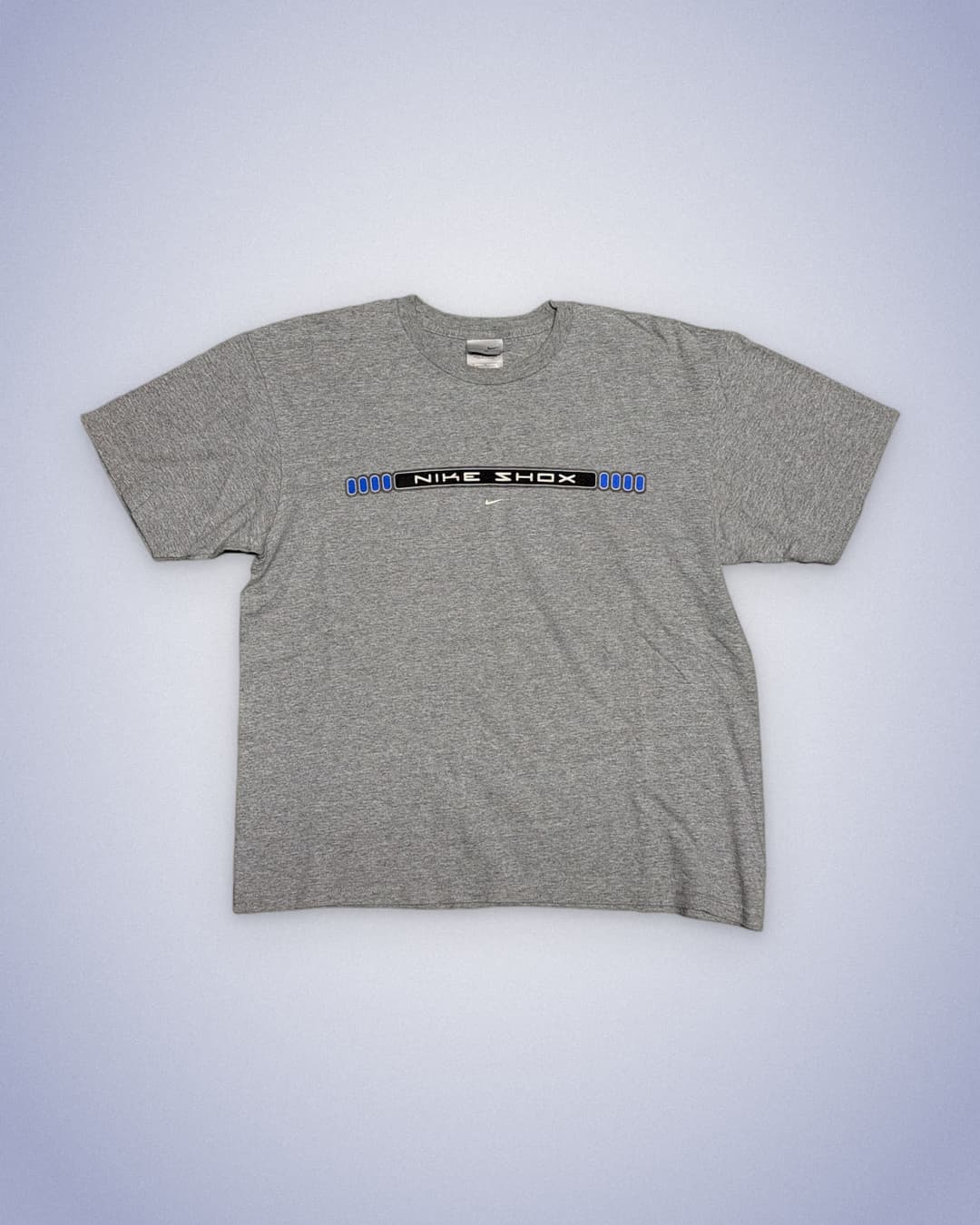 Nike Shox T-Shirt Grey/Blue — 1