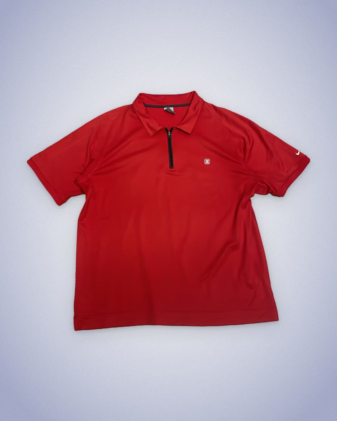 Nike Shox Poloshirt Red — 2
