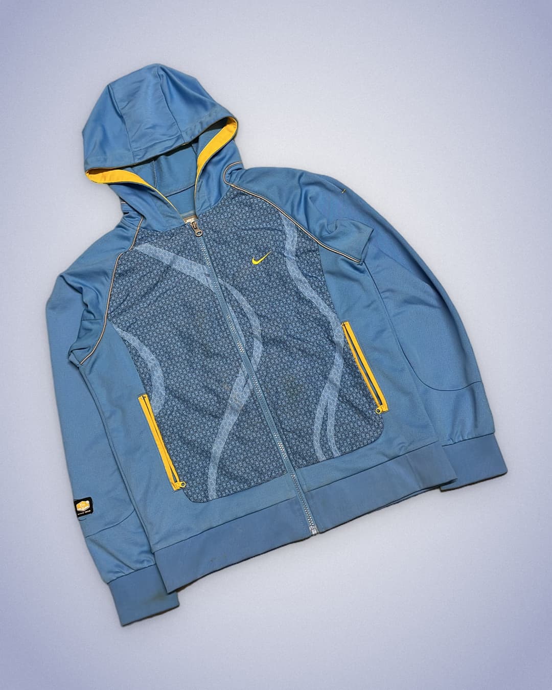 Nike Tn Zip-Up Blue/Yellow — 1