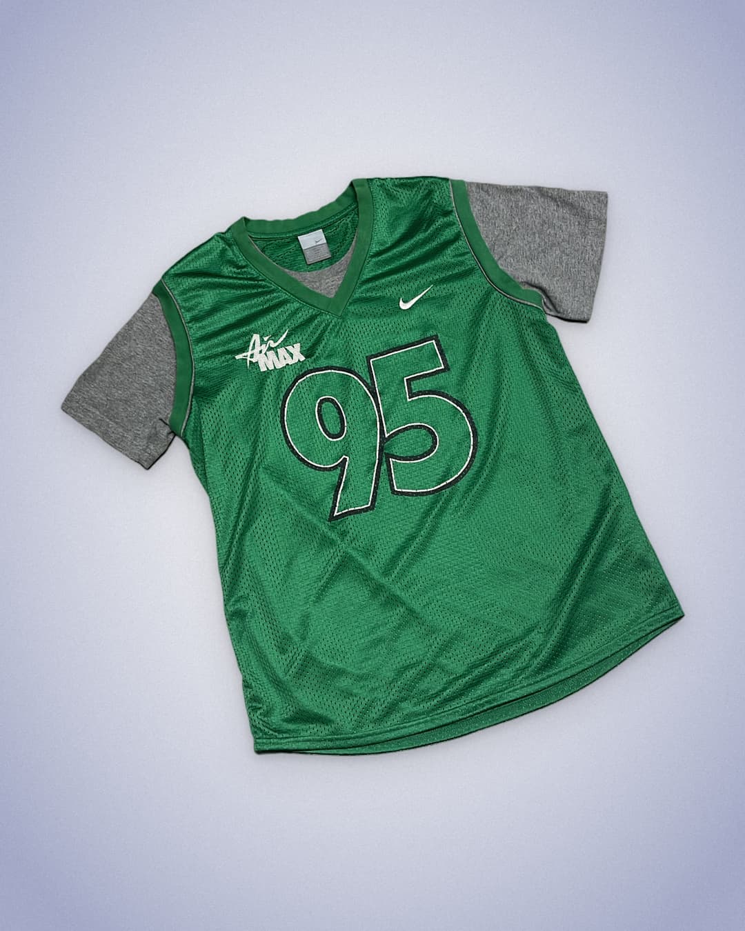 Nike Airmax 95 T-Shirt Green/Grey — 2