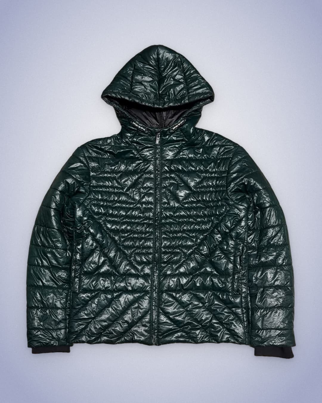 Giorgio Armani Emporio Armani Puffer Vest Green — 1