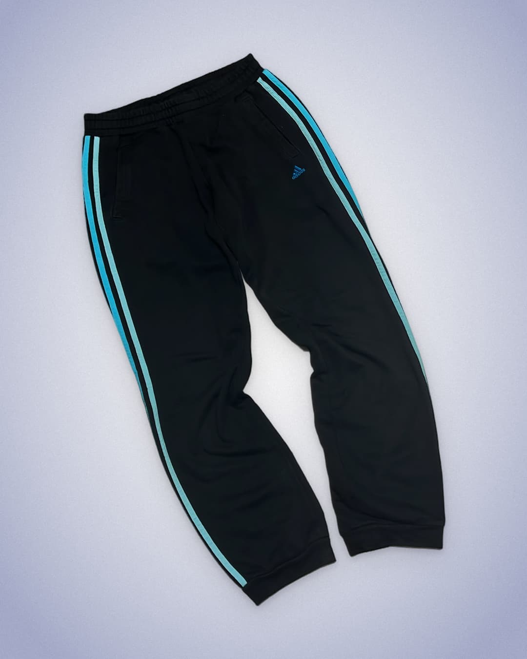 Adidas PE Jogger Black/Blue — 2
