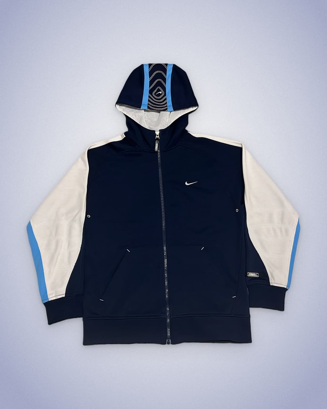 Nike FHS Zip-Up Navy — 1