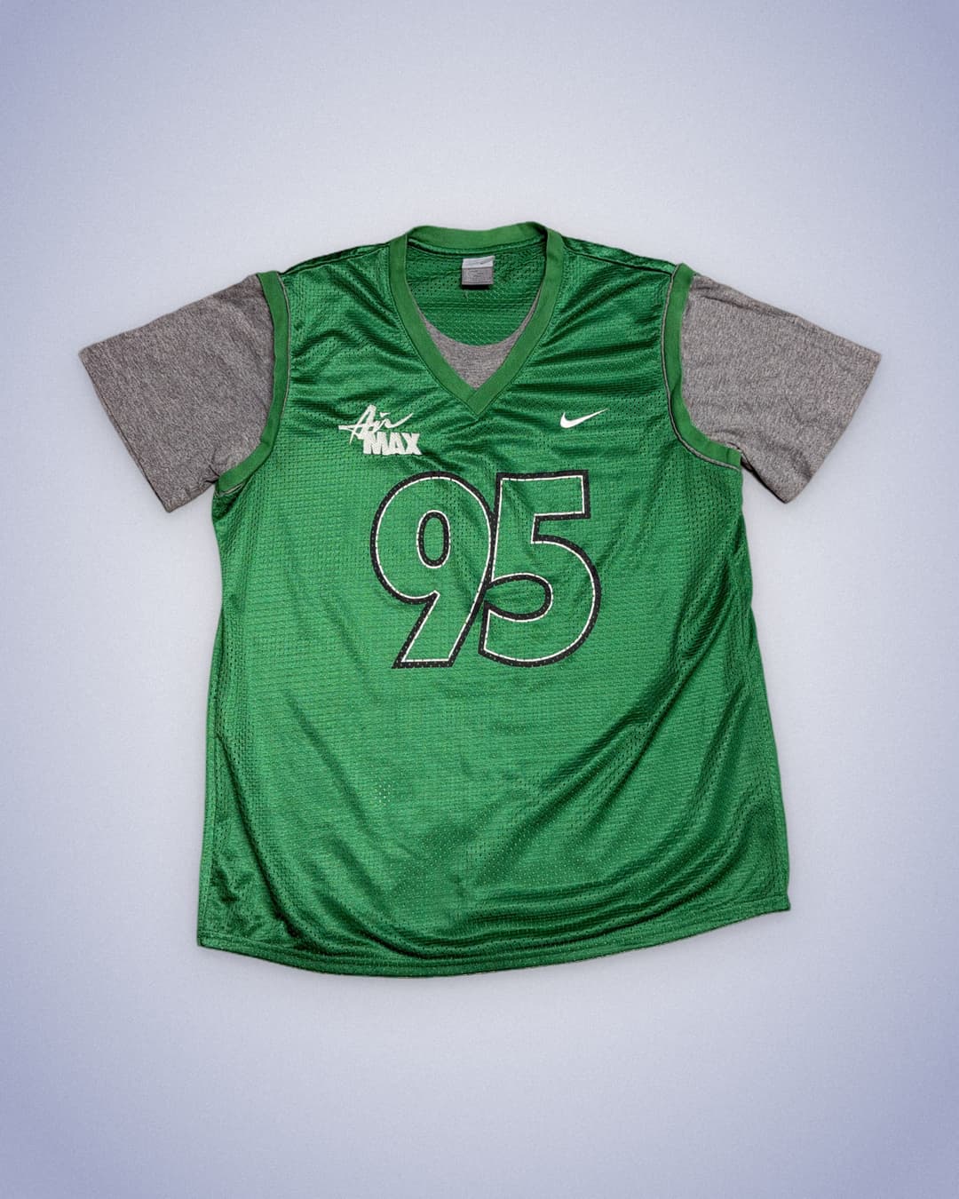 Nike Airmax 95 T-Shirt Green/Grey — 1