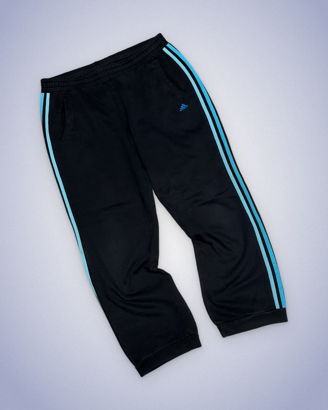Adidas PE Jogger Black/Blue — 1