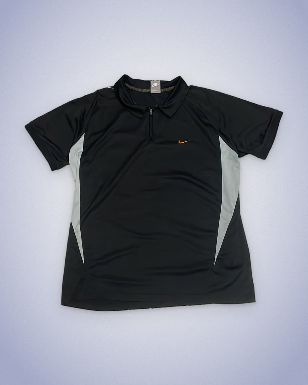Nike Shox Poloshirt Black/Grey — 2