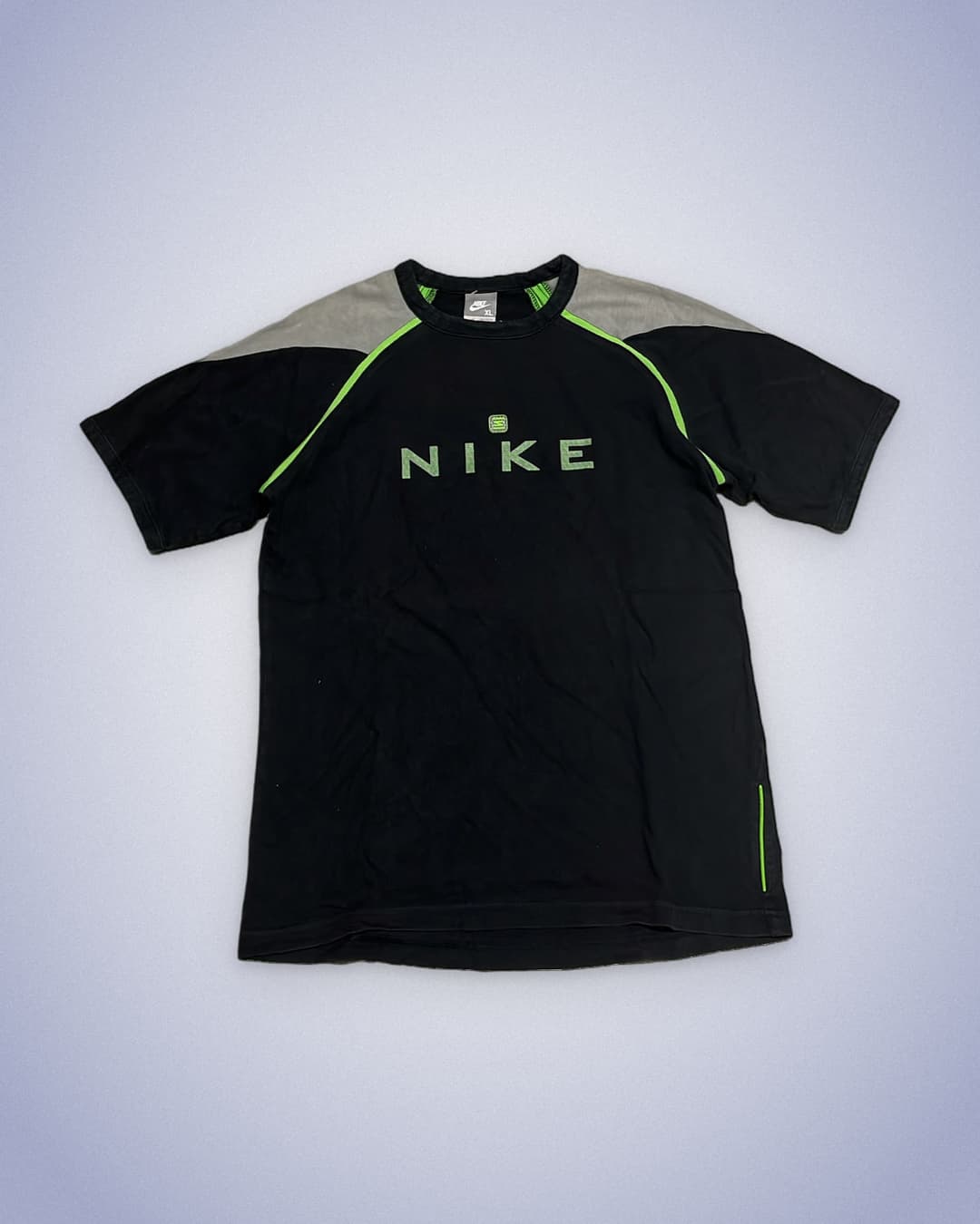 Nike Shox T-Shirt Black/Neon-Green — 1