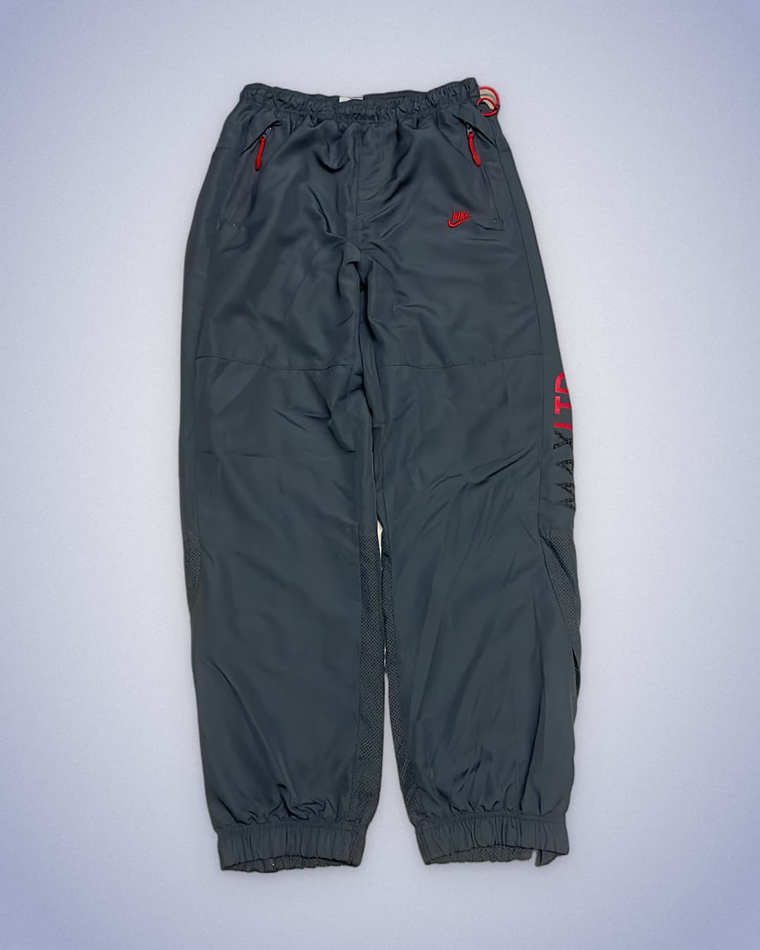Nike Airmax LTD Trackpants Grey/Red — 2