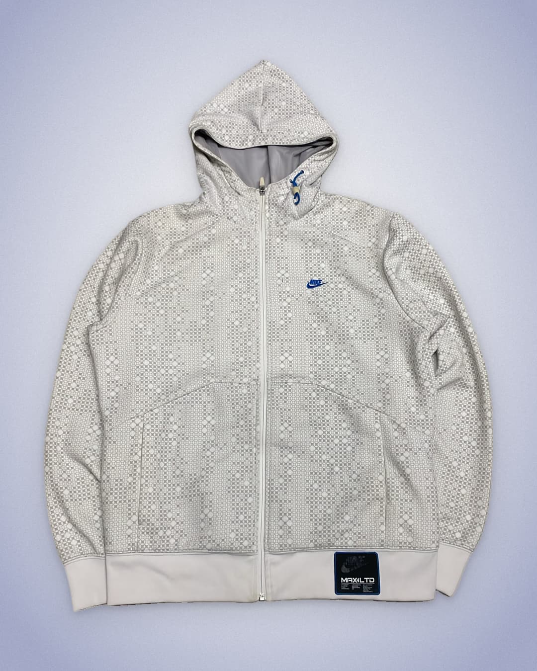 Nike Airmax LTD Zip-Up White/Blue — 1