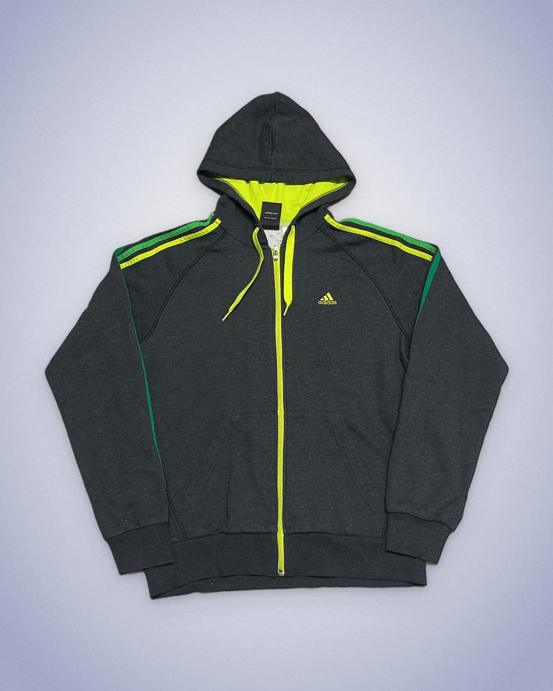Adidas Essentials Hoodie Grey — 1