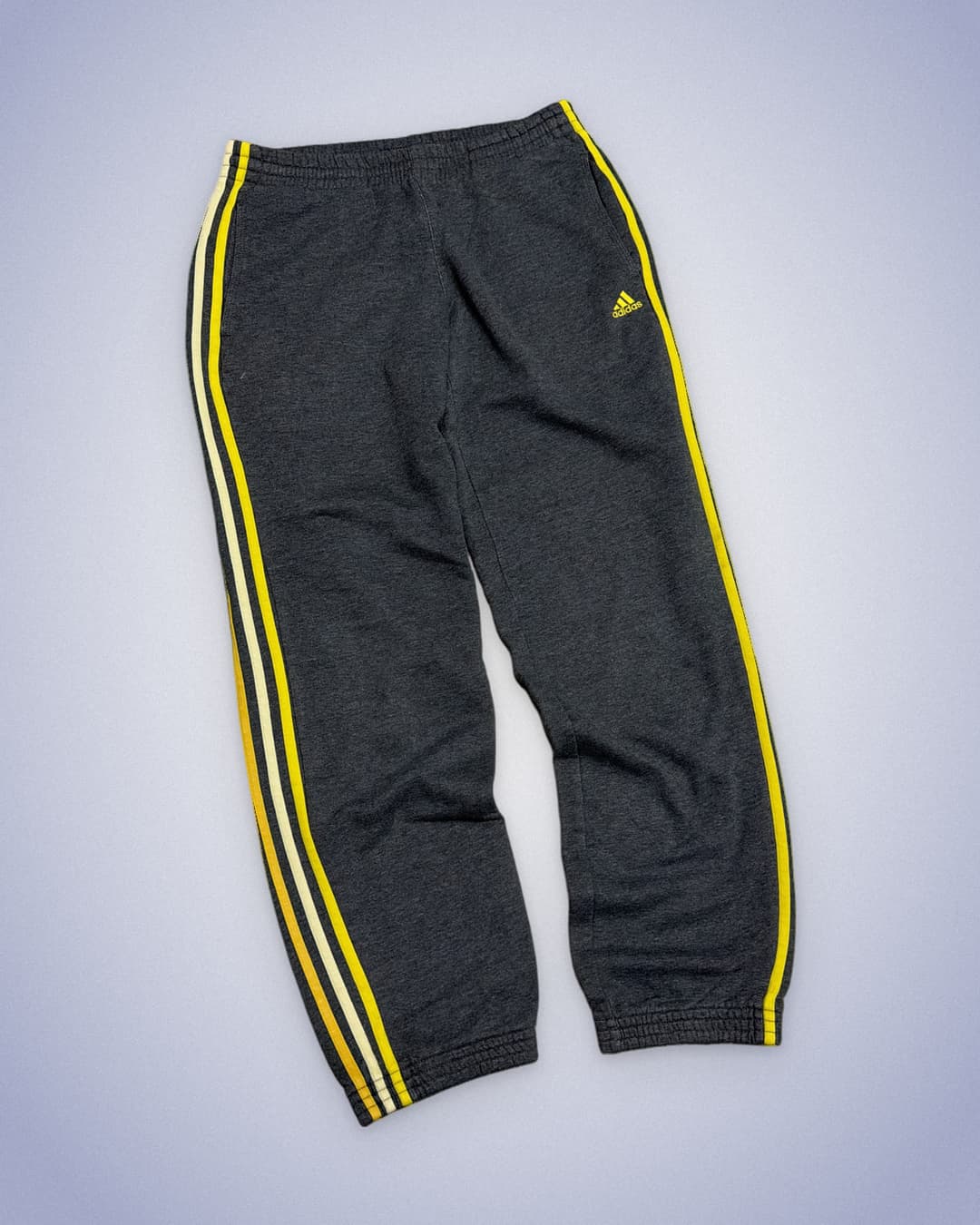 Adidas PE Jogger Grey/Yellow — 2