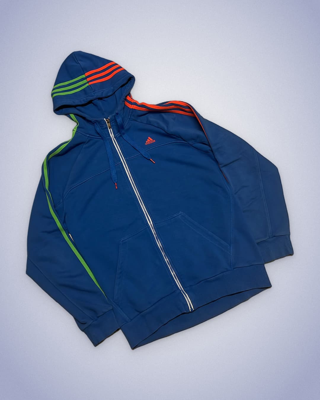 Adidas PE Zip-Up Blue/Red — 2