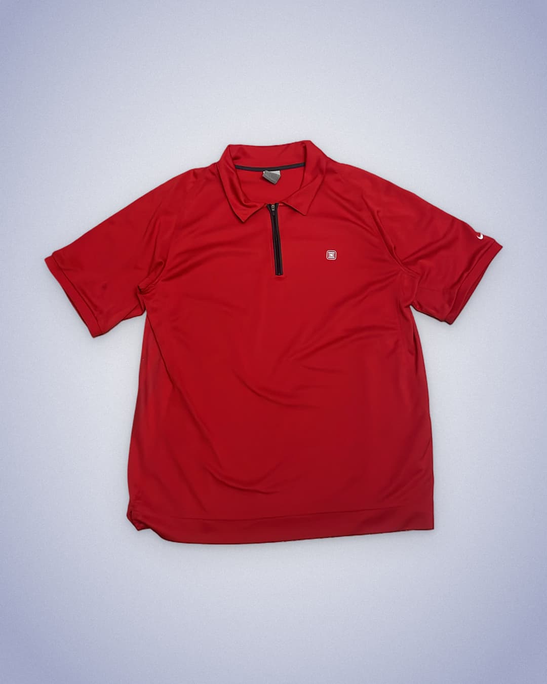 Nike Shox Poloshirt Red — 2