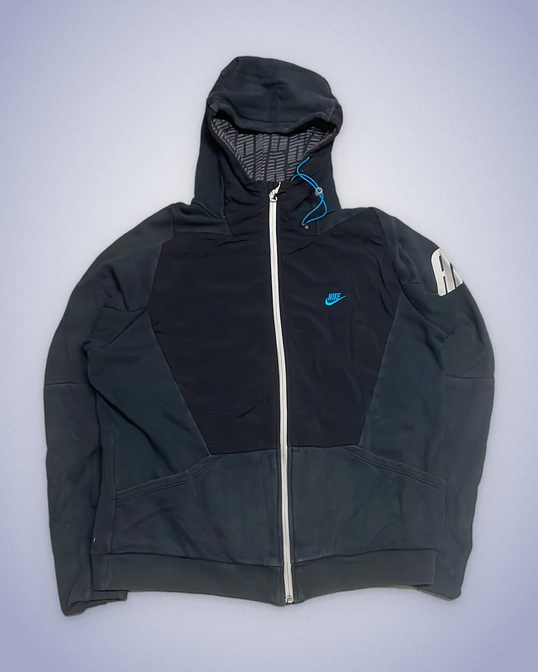 Nike Air Zip-Up Black — 1