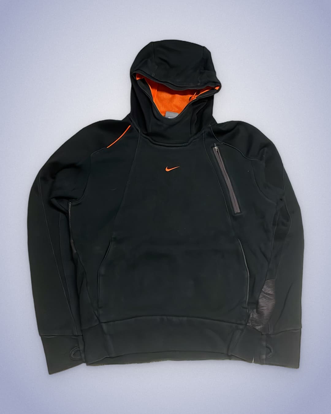 Nike Shox Hoodie Black/Orange — 2
