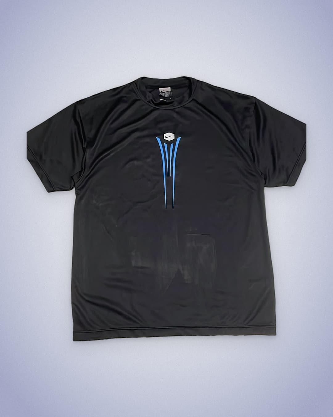 Nike Hex T-Shirt Black/Blue — 1