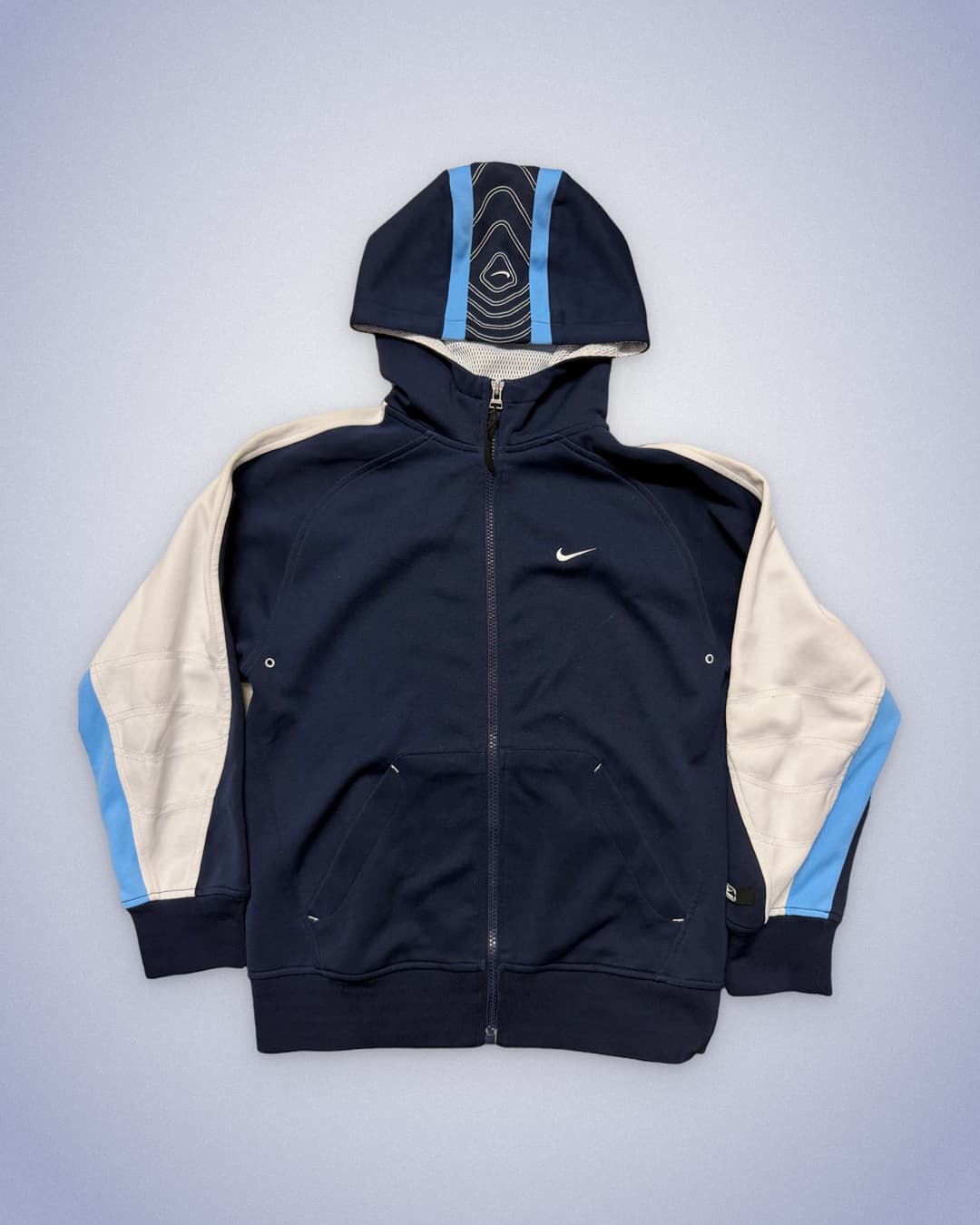 Nike FHS Zip-Up Navy — 1