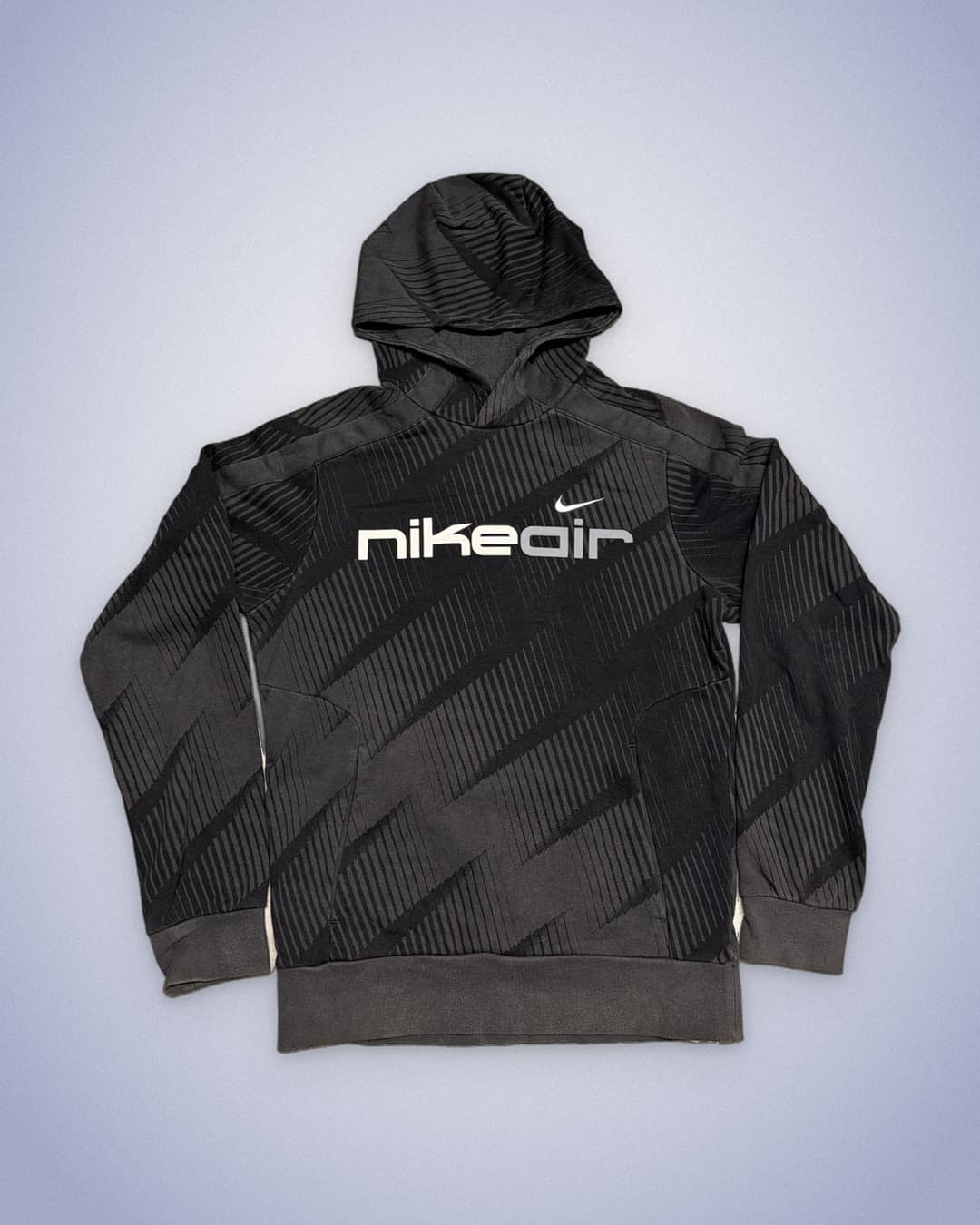 Nike Air Hoodie Black/Grey — 1