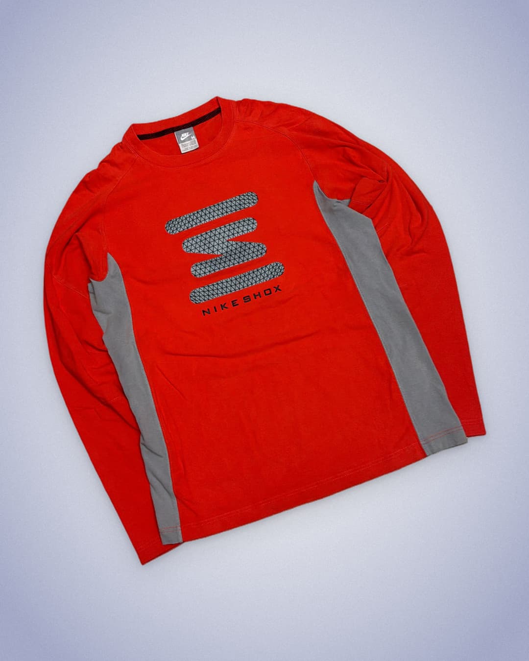 Nike Shox Longsleeve Red — 1