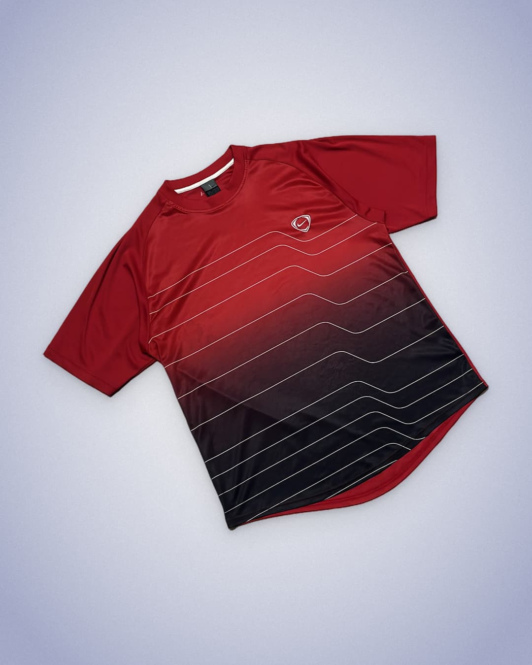 Nike T90 T-Shirt Red — 2