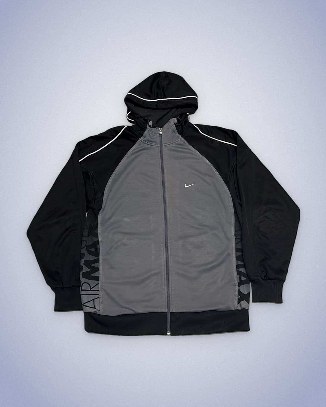 Nike Airmax Zip-Up Black/Grey — 1