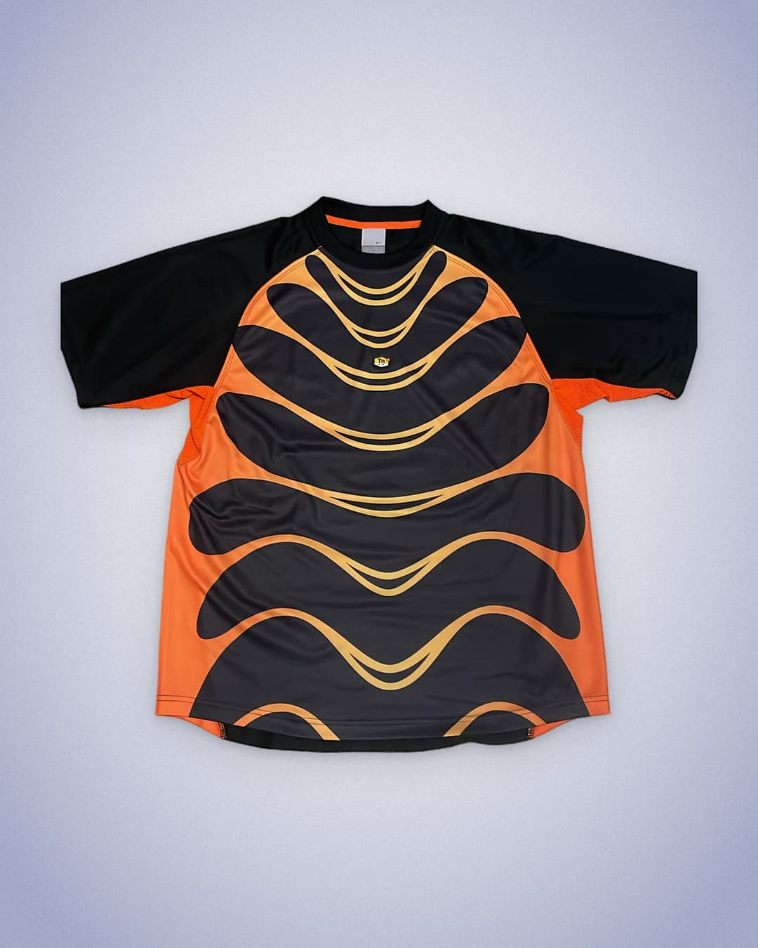 Nike Tn T-Shirt Black/Orange — 1
