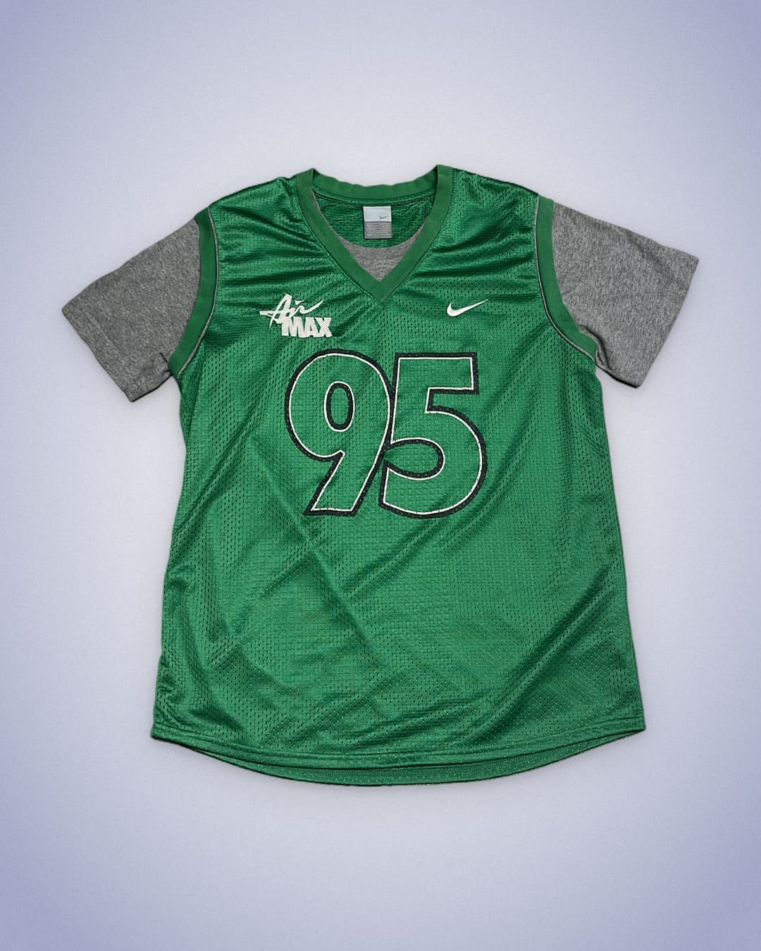 Nike Airmax 95 T-Shirt Green/Grey — 1