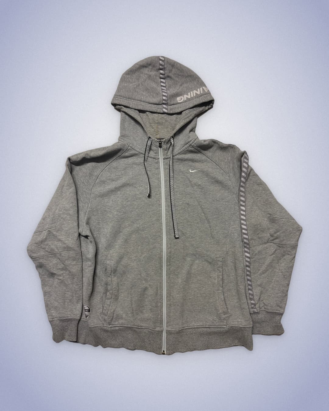 Nike Training Zip-Up Grey — 1