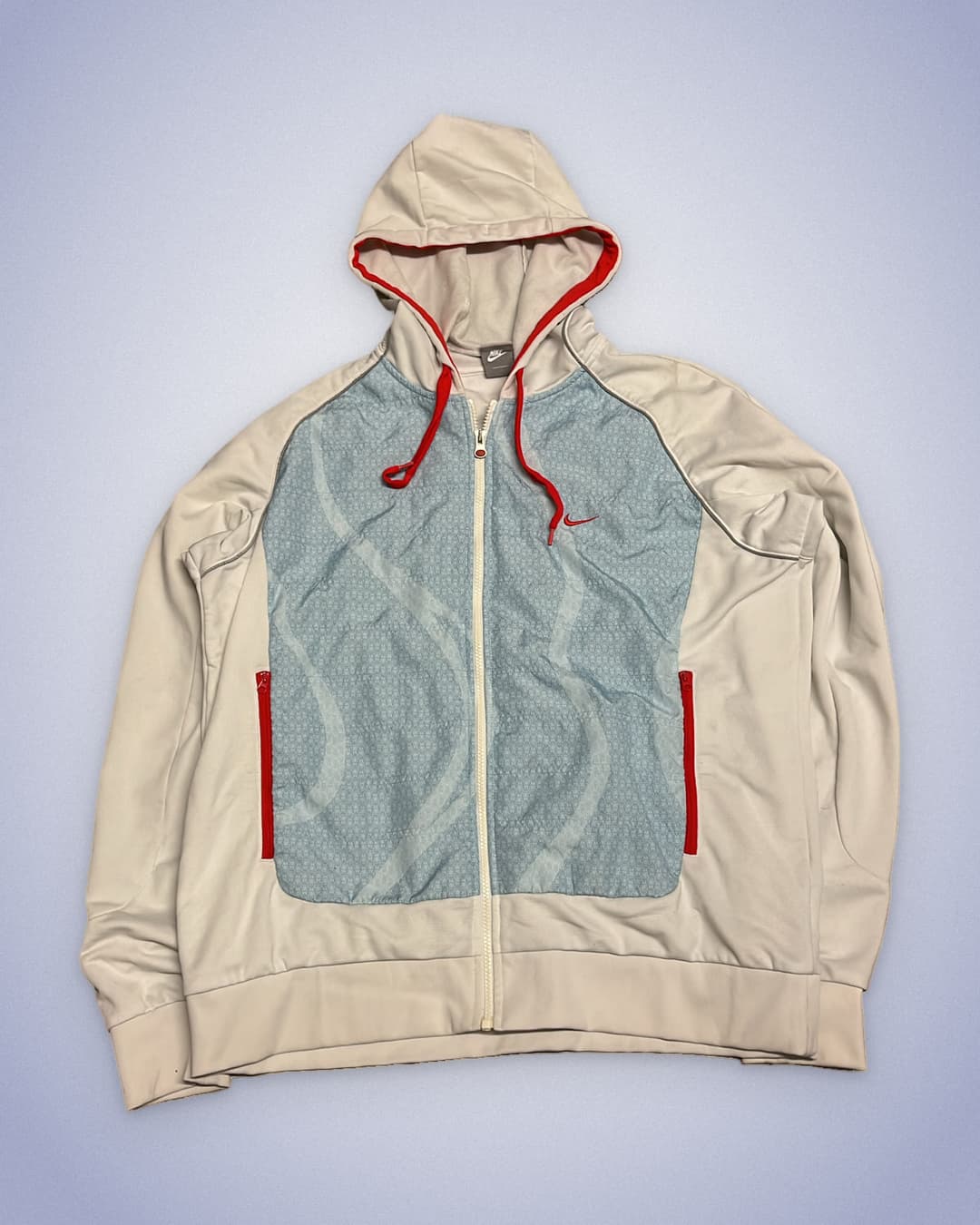Nike Tn Zip-Up White/Babyblue — 2