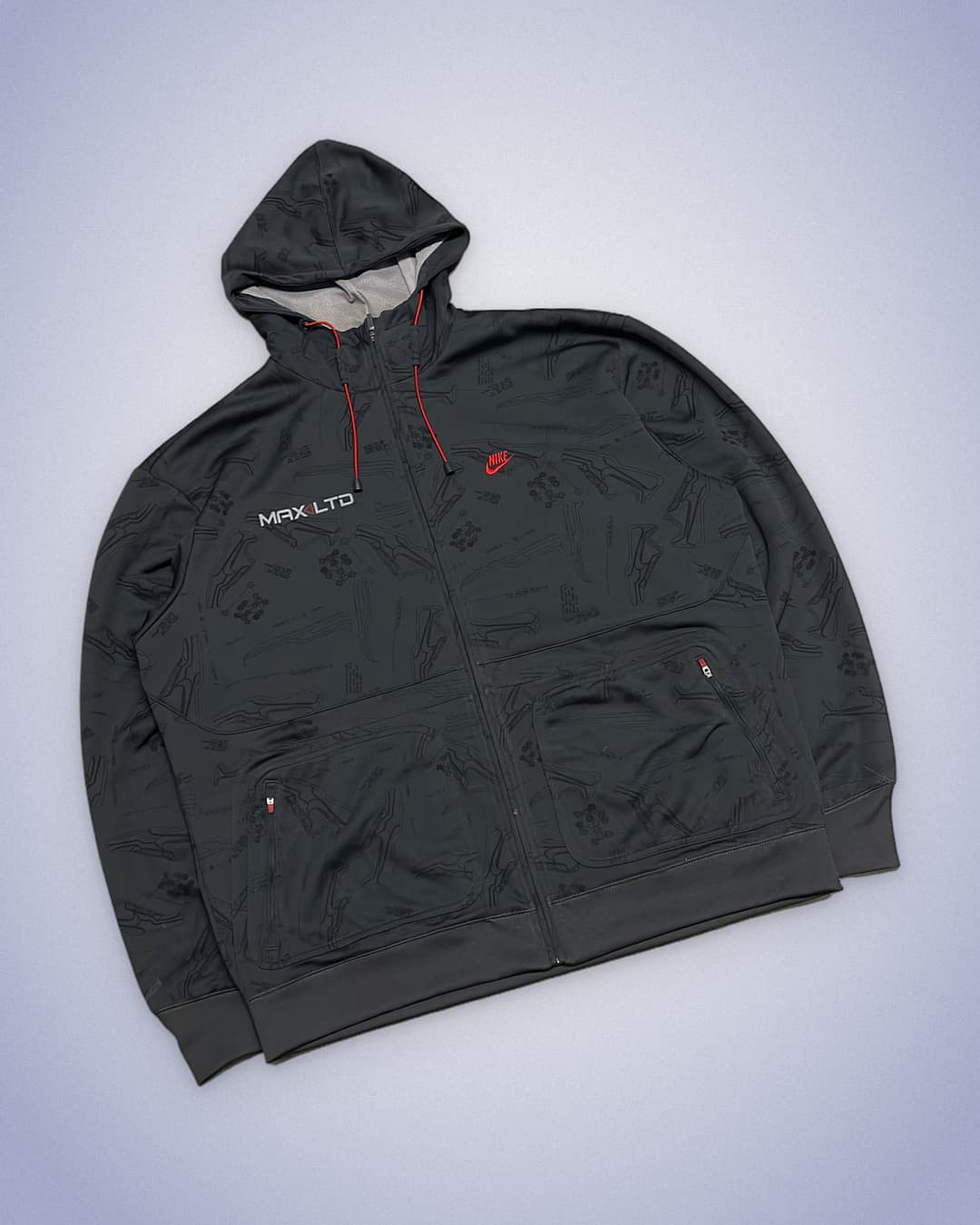 Nike Airmax LTD Zip-Up Black — 2