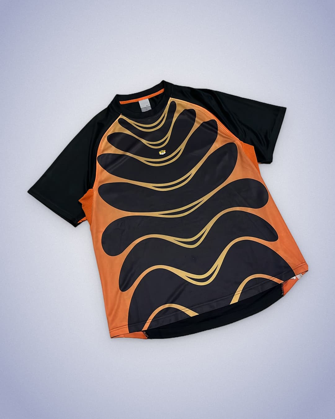 Nike Tn T-Shirt Black/Orange — 1