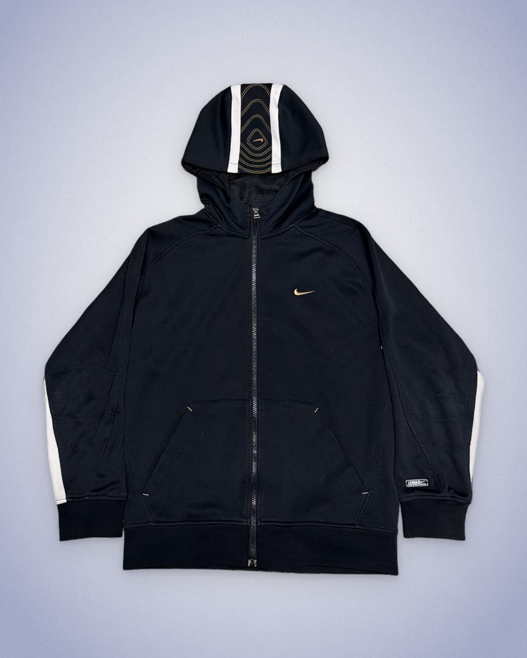 Nike FHS Zip-Up Black/Gold — 1