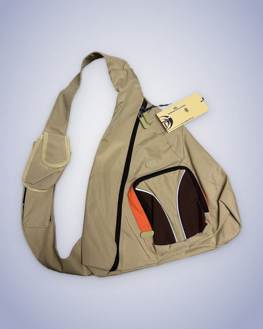 Sergio Tacchini Basic Bag Beige — 2
