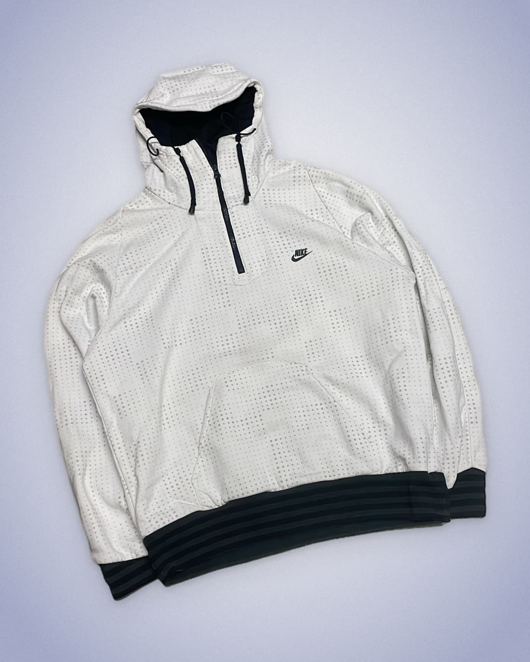 Nike Air 1/4 Zip Hoodie White — 2