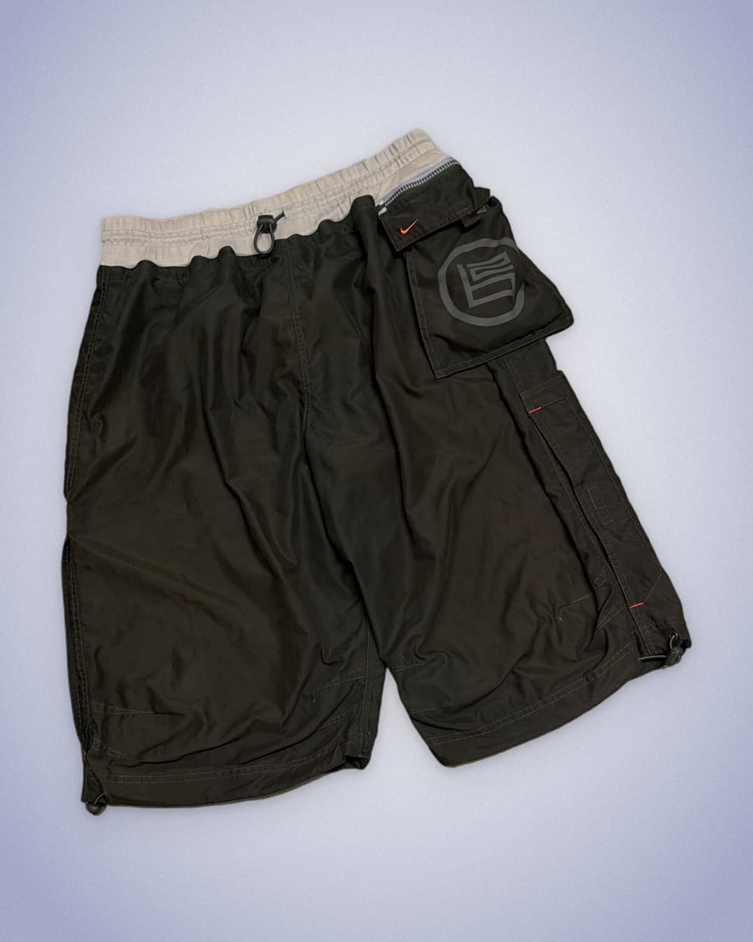 Nike B2 Shorts Olive — 1