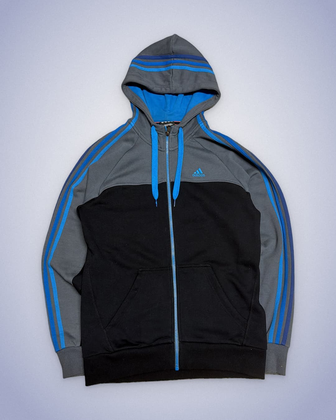 Adidas PE Zip-Up Black/Grey — 2