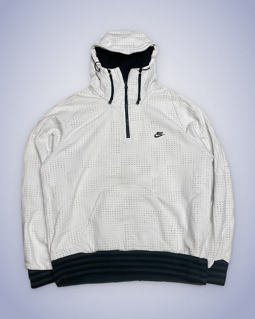 Nike Air 1/4 Zip Hoodie White — 1