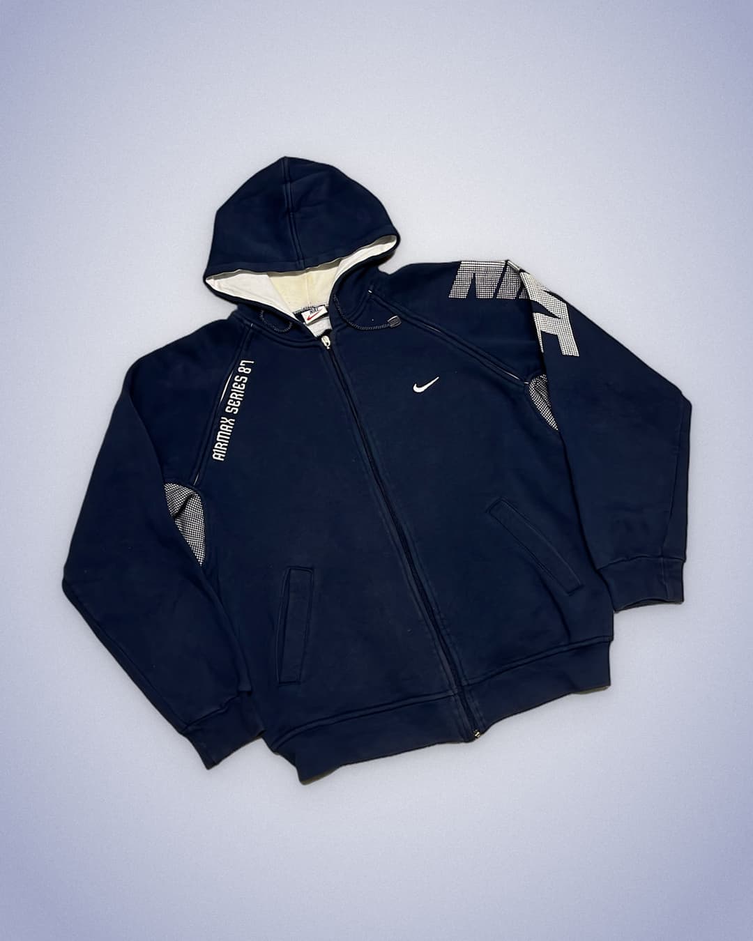 Nike Airmax 87 Zip-Up Navy — 2