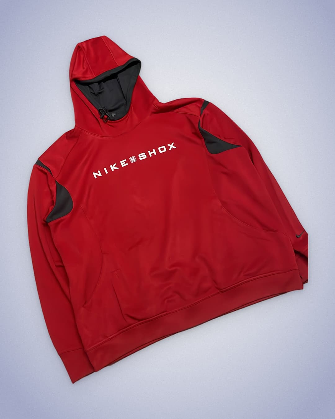 Nike Shox Hoodie Red — 1