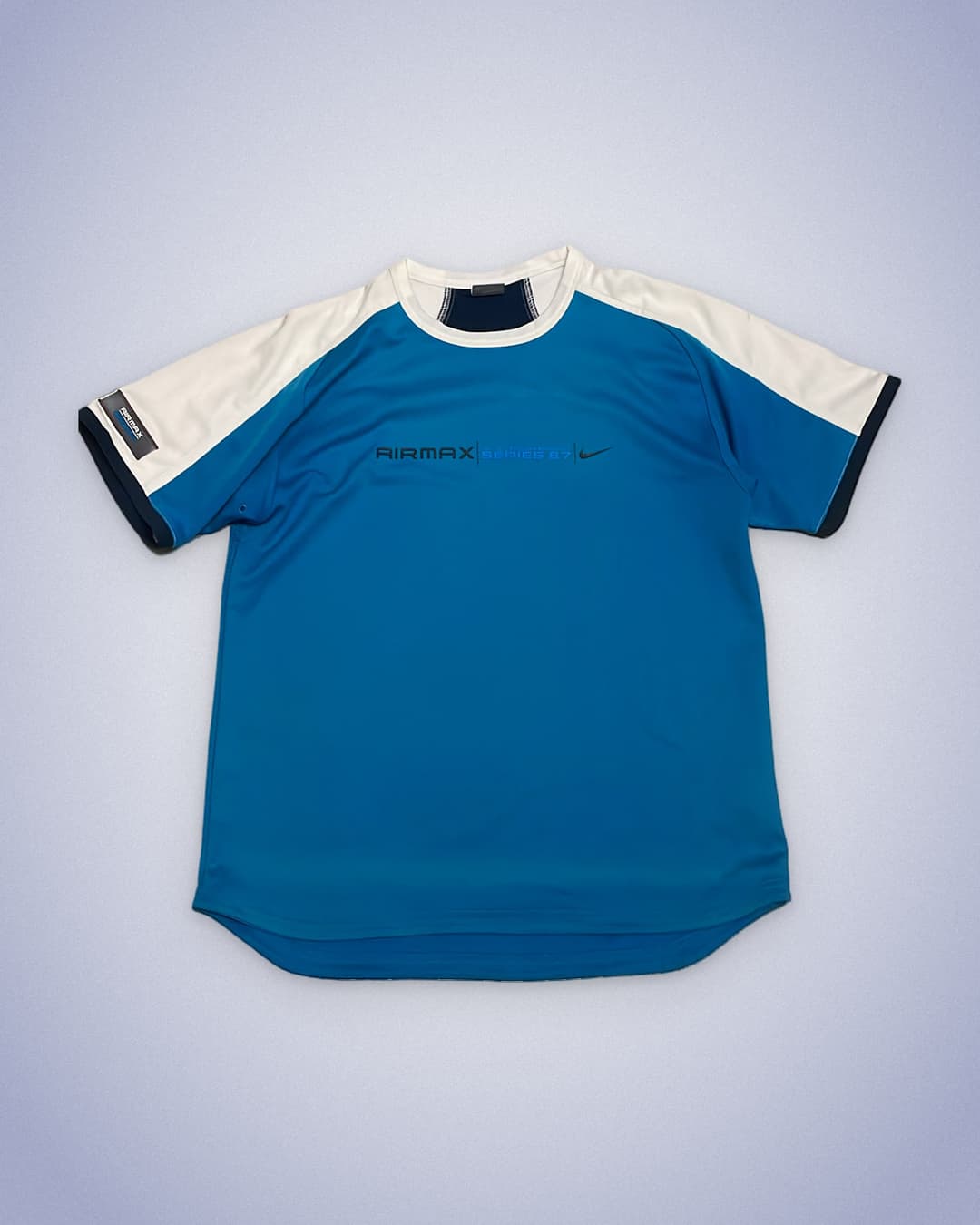 Nike Airmax 87 T-Shirt Blue/White — 1